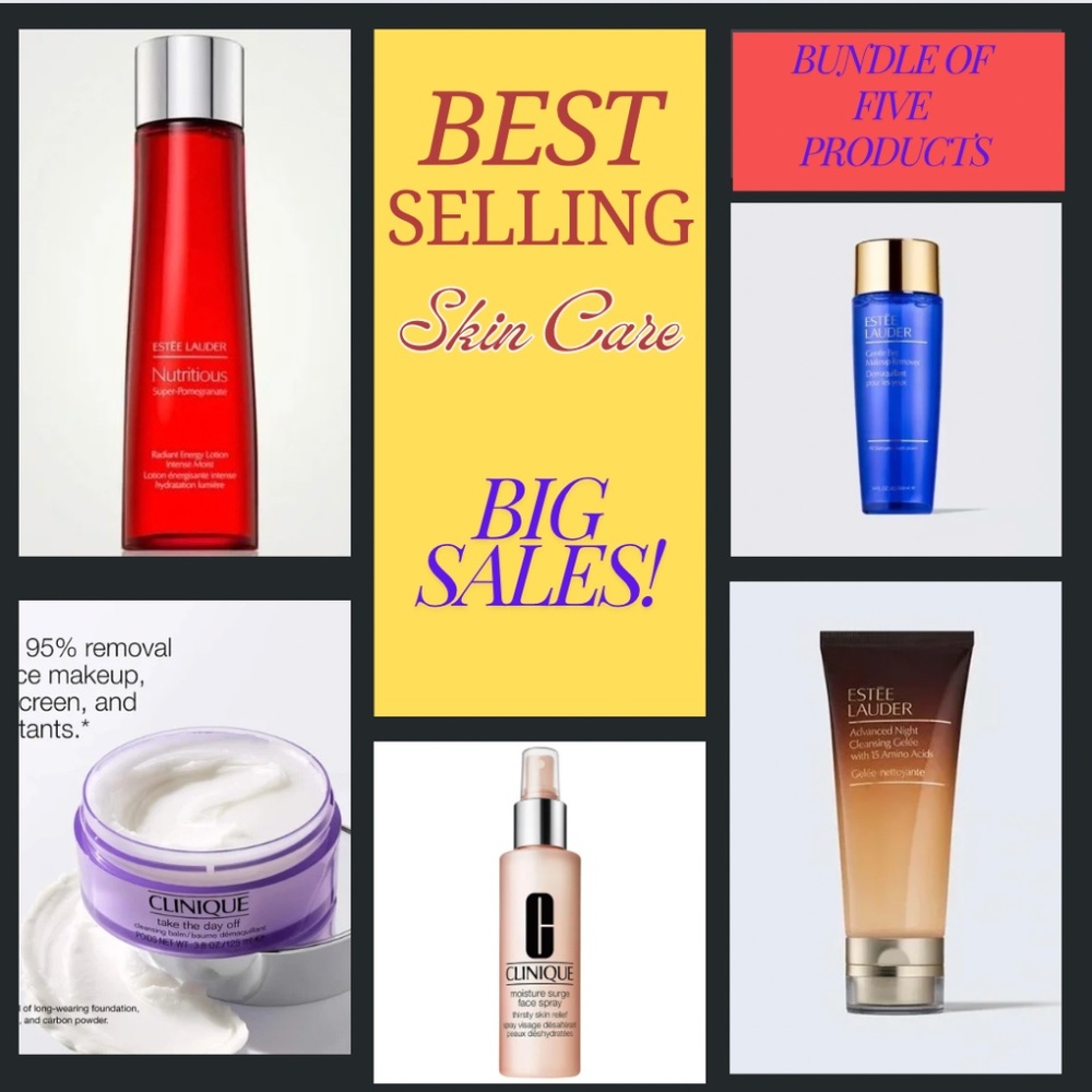 Big Sales- Pack of Best Selling Estee lauder and Clinique Skin care products